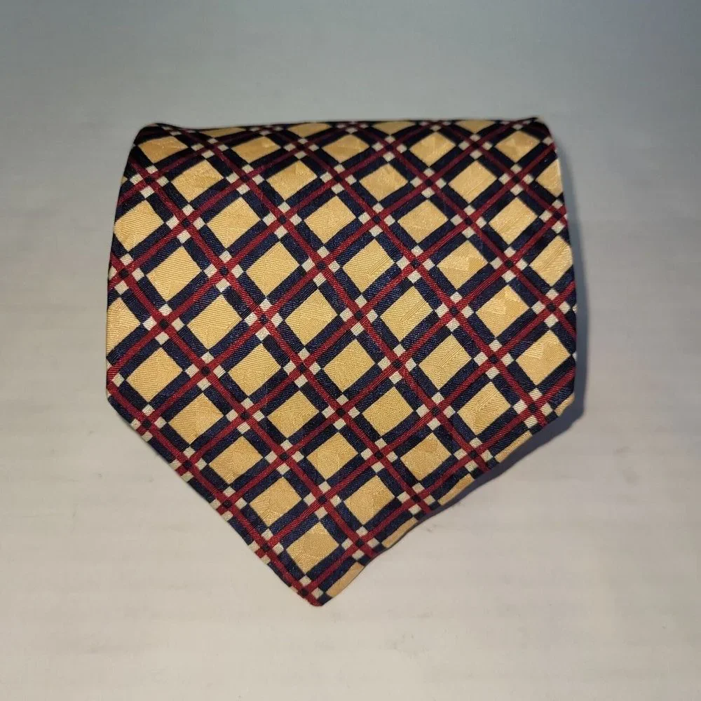 Robert Talbott Best of Class Necktie Mens Handmade in‎ USA Italian Silk Argyle